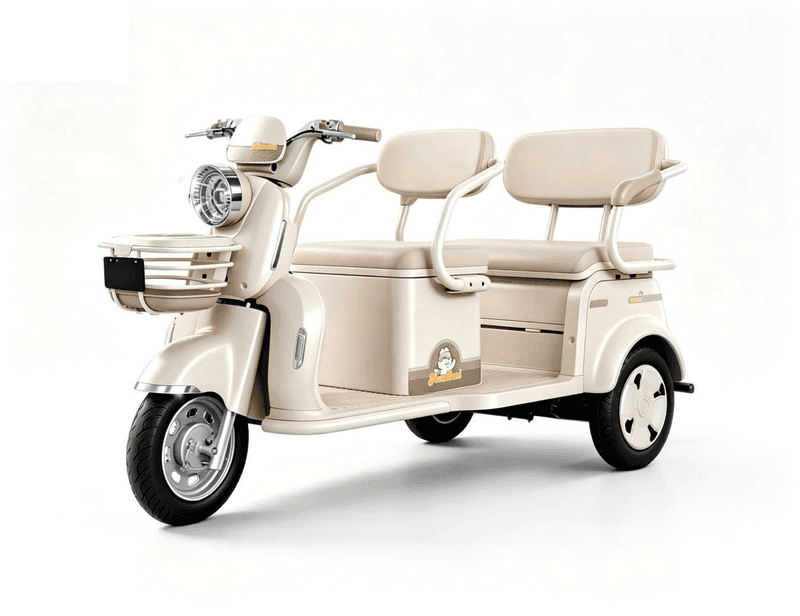 Triciclo eléctrico para turismo y paseos
